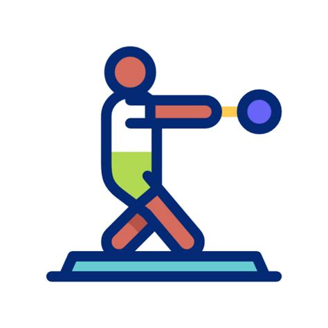 Hammer Throw Animated Icon Free Sports And Competition Animated Icon