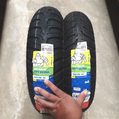 Jual Set Ban Motor Michelin Dan City Extra Nmax