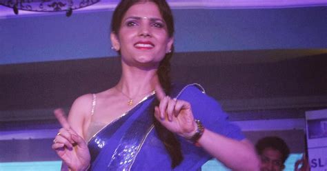 Hot Indian Film Actress Pics Madhavi Sharma Flaunting Deep Navel