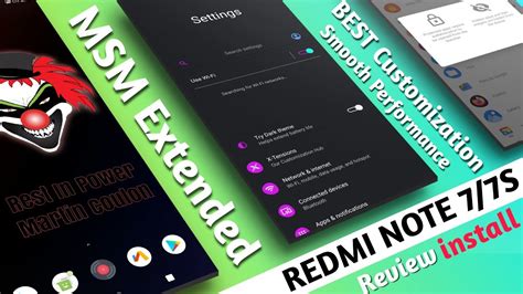 REDMI NOTE 7 7S MSM Extended Official Review And Install Best