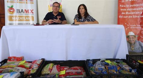 Entrega Banco de Alimentos donativo al Orfanatorio Mazatlán