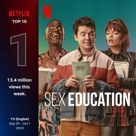 Sex Education lidera parada global da Netflix pela 2ª semana Aconteceu Bicas