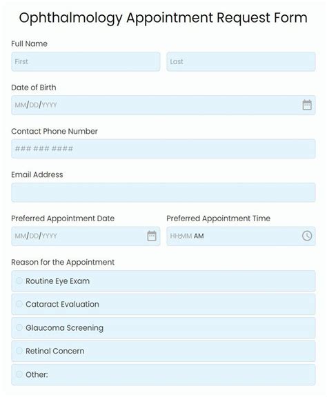 Free Medical Request Form Templates 123formbuilder