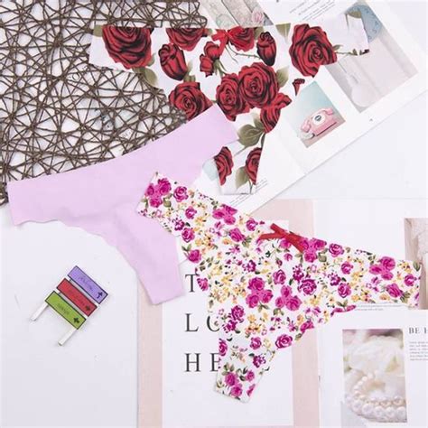 Culotte Slip Lingerie En Coton Multicolore Pour Femmes Sous V Tements Confortables Slips Sexy