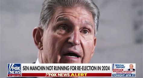 Joe Manchin Not Seeking Reelection