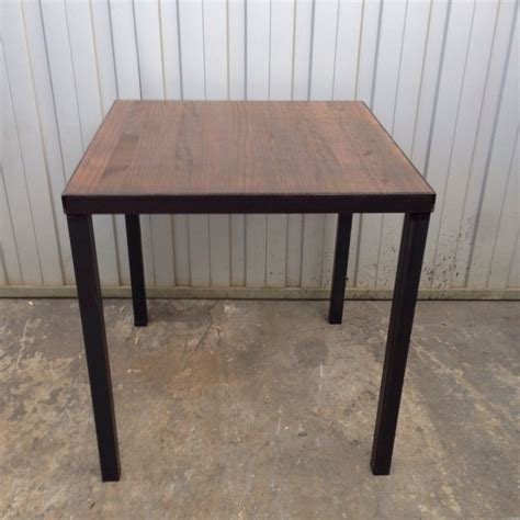 Mesa Hm Hierro Madera Muebles De Hierro Latón Zinc Inox Sillas