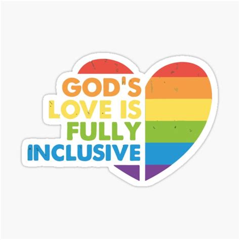 God Gay Christian Lgbt Sticker For Sale By Multiioff Redbubble