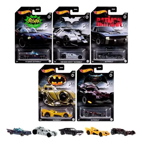 Hot Wheels Collector Set Completo Batman Hmv72 Mattel Parcelamento Sem Juros
