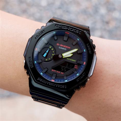 Наручные часы Casio G-SHOCK Classic GA-2100RGB-1A — купить в интернет ...