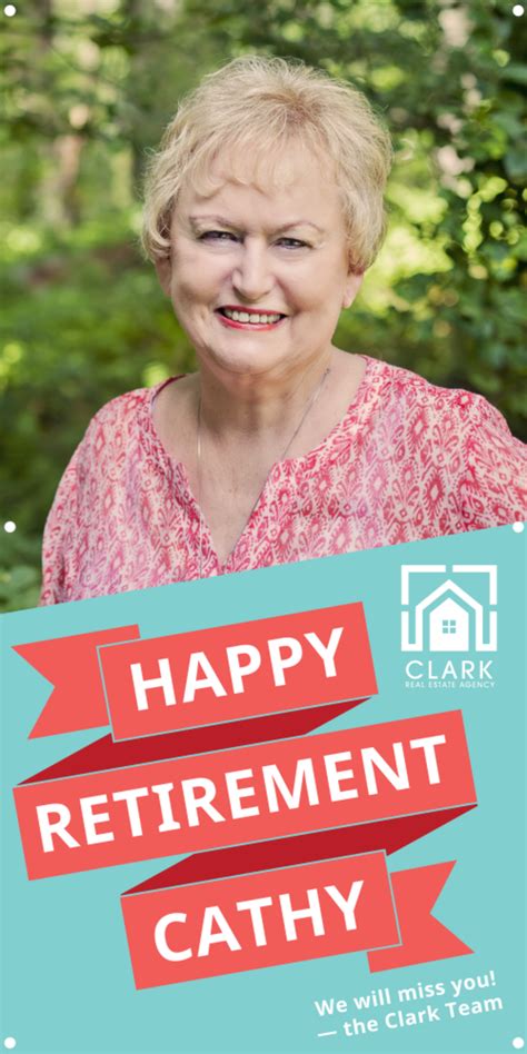 Happy Retirement Banner Template | MyCreativeShop