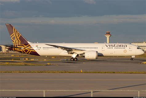 Vt Tsq Vistara Boeing Dreamliner Photo By Lisandro Pitowski Id