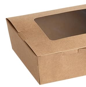 Choice X X Kraft Folded Paper Take Out Container