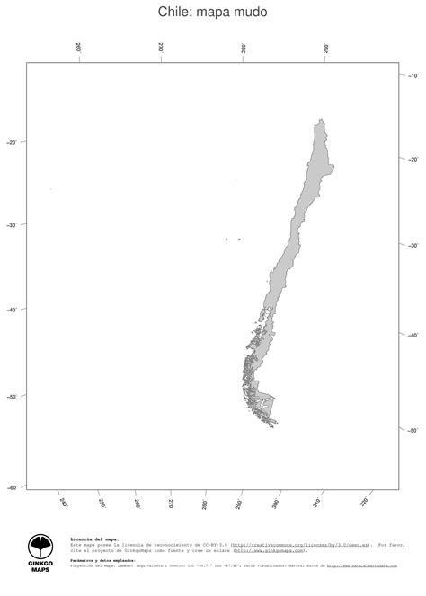 Mapa Chile; mapas colección continente América del Sur; record: Chile