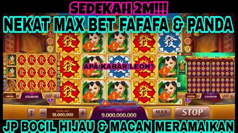 Trik Modal Sedekah M Bermain Di Fafafa Panda Max Bet Jp Bocil