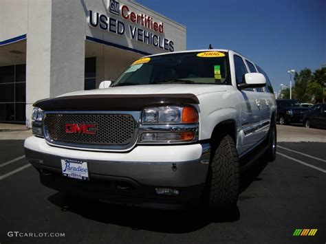 2006 Summit White GMC Yukon XL SLT 4x4 16111535 GTCarLot Car