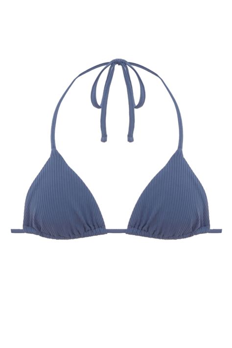 Eberjey Alta Mare Mia Blue Indigo Bikini Top PLAISIRS Wellbeing And Lifestyle Products Gifts