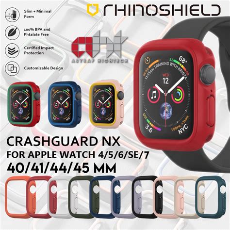 Rhinoshield Crashguard Nx Bumper With Rim For Watch Ultra Mm