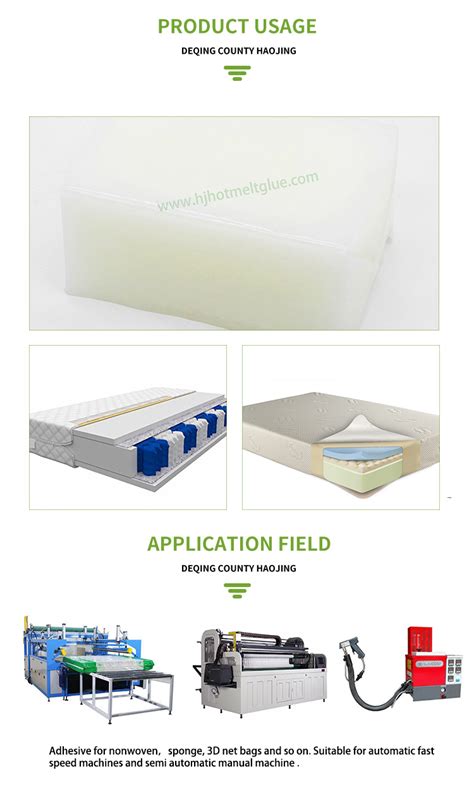 Environment Friendly Hot Melt Adhesive For D Mattress Assembly With High Viscosity Hot Melt