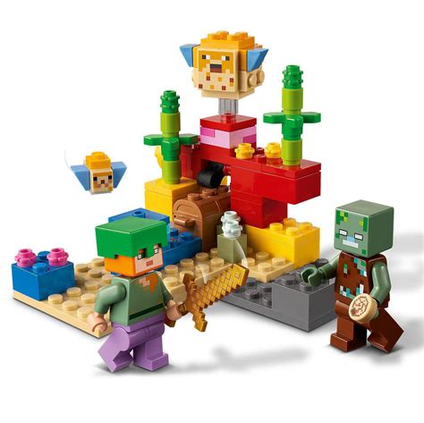 Конструктор LEGO Minecraft Коралловый Риф (21164) Лего Майнкрафт А9889 ...