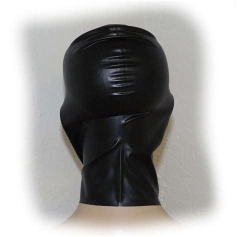 Latex Mask Fetish Unisex Seamless S Etsy