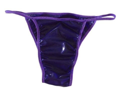 Men S HALF Back Brazilian Bikini LATEX Rubber Shiny Jelly Etsy