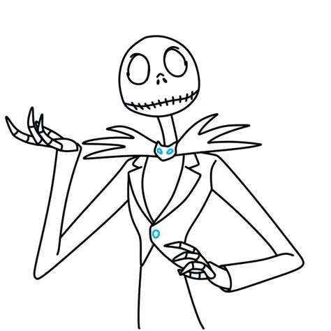 Descubrir 79 Jack Skeleton Dibujo Facil Vn