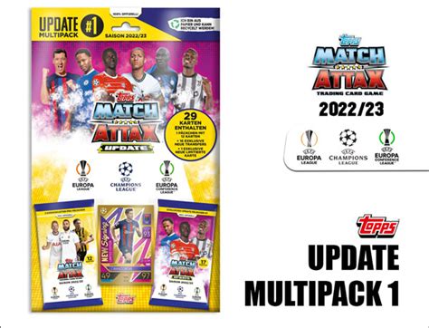 Topps Match Attax Uefa Cl Update Multipack