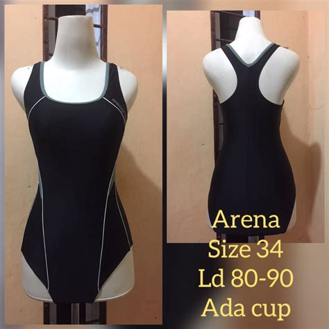 Arena Swimsuit Baju Renang Olah Raga Baju Olahraga Di Carousell