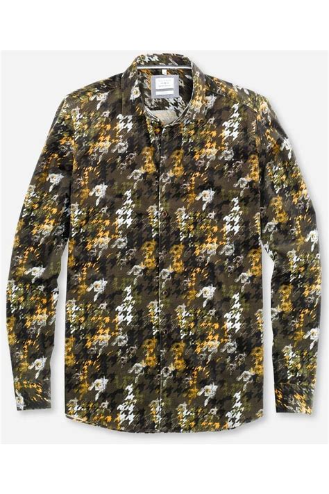 Hochwertiges OLYMP Level Five Smart Casual Body Fit Cordhemd in der ...