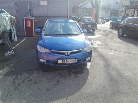 Би лед линзы в фары — Honda Civic 4D (8G), 1,8 л, 2007 года | стайлинг ...