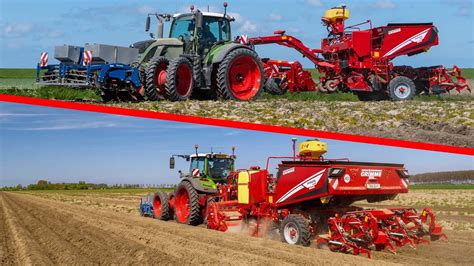 2x New Grimme Prios 440 Potato Planting KMWP Arable Farming In The