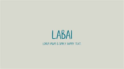 Labai Font : Download Free for Desktop & Webfont