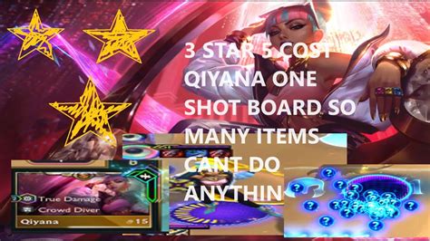 3 STAR QIYANA ONE SHOTS ENTIRE BOARD AND GIVES HUNDREDS OF COMPONENTS