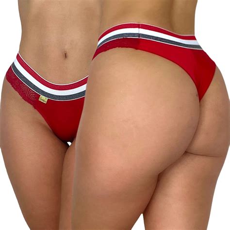 Calcinha Fio Duplo Lingerie Renda Shopee Brasil