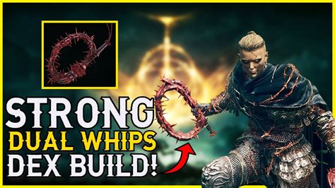 Thorn Whip Bleed Build End Game Elden Ring Guide Youtube