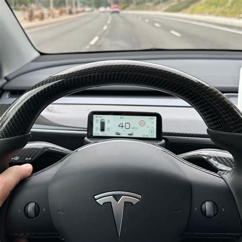 Model 3 & Y Steering Column Instrument Cluster Display – RPM TESLA