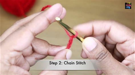 How To Do Slipknot And Chain Stitch Crochet Tutorial For Absolute Beginners Slow