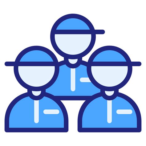 Visitor Generic Blue Icon