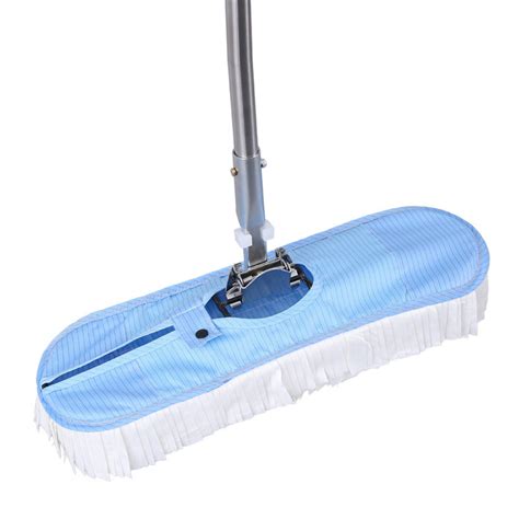 Lab Esd Microfiber Dust Mop 10 20 Seconds Absorption Carton Flow System