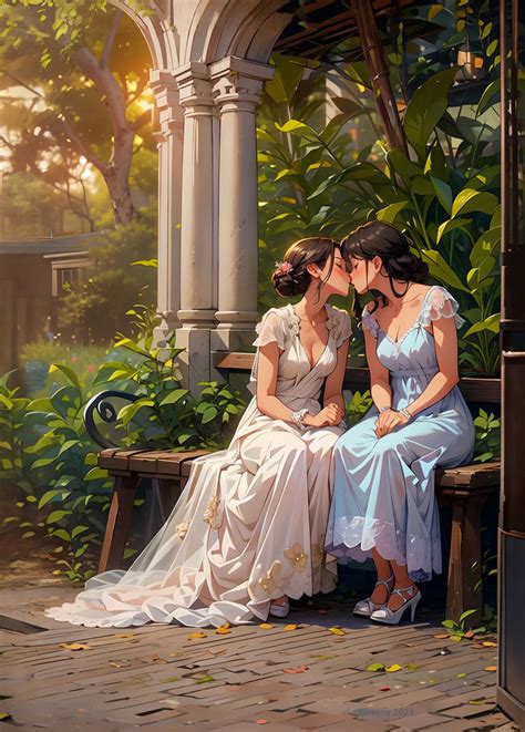 Forbidden Lesbian Kiss NSFW Character AI Chat Lesbian