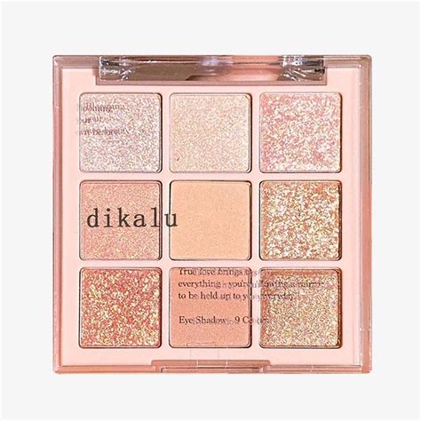 P Paleta De Sombras De Leite Nove Cores Nude Holographic Fosca