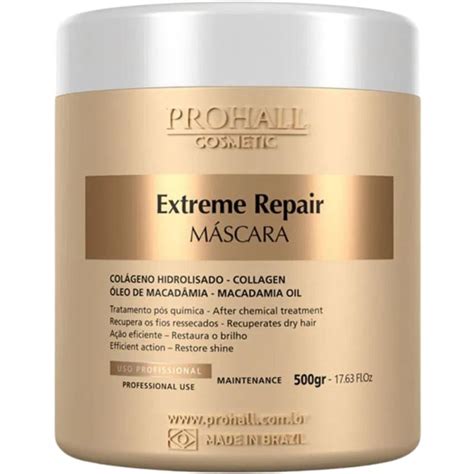 Kit Prohall Extreme Repair Duo Profissional Beleza Na Web