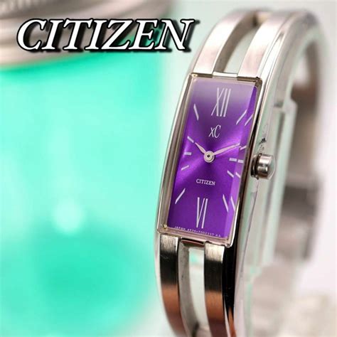 Citizen 極美品 Citizen Xc クロスシー スクエア レディース腕時計 804の通販 By みしまるs Shop｜シチズン