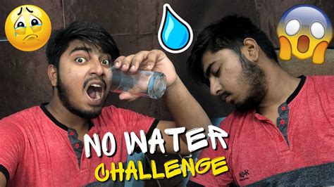 No Water Challenge For 24 Hours Gone Wrong 😱 Almost Died Youtube