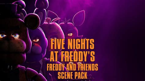 Freddy and Friends Scene Pack | Five Nights At Freddy's - YouTube