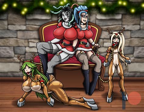 Nd Christmas With The Goddesses Patreon Reward By ReMaker Hentai Foundry