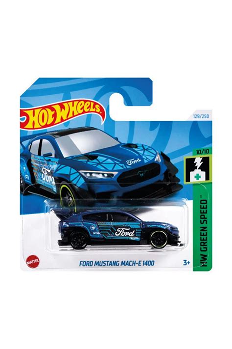 HOT WHEELS 1 64 Ölçek Tekli Regular Arabalar Treasure Hunt TH HTF20 Hw Green Speed Ford