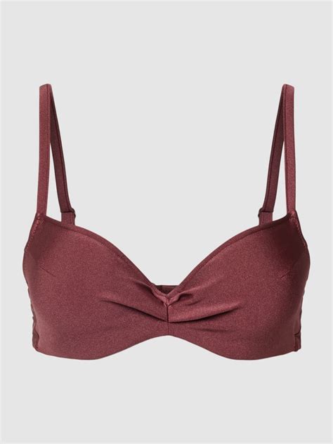 Barts Bikini Oberteil Mit Herz Ausschnitt Modell ISLA WIRE Pflaume Online Kaufen