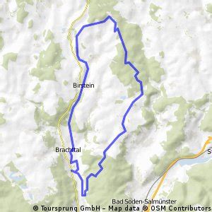 Radwege und Routen in und um Bad Soden Salmünster Bikemap Deine