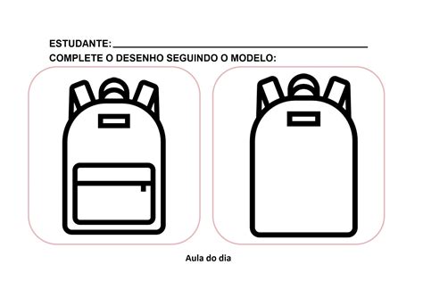 Atividade Complete O Desenho